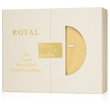 Royal 24K Gold Face & Neck Deep Tissue Mask
